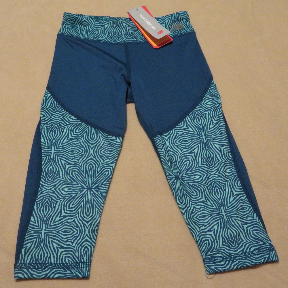 NEW WOMENS NEW BALANCE SPANDEX PANTS Size XXS